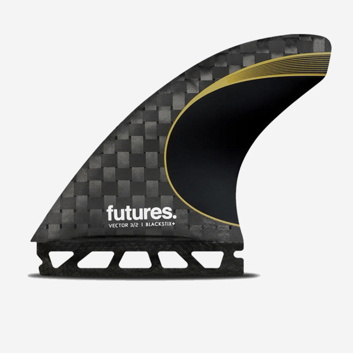 Futures Fins Vector 3/2 Blackstix Thruster Fins