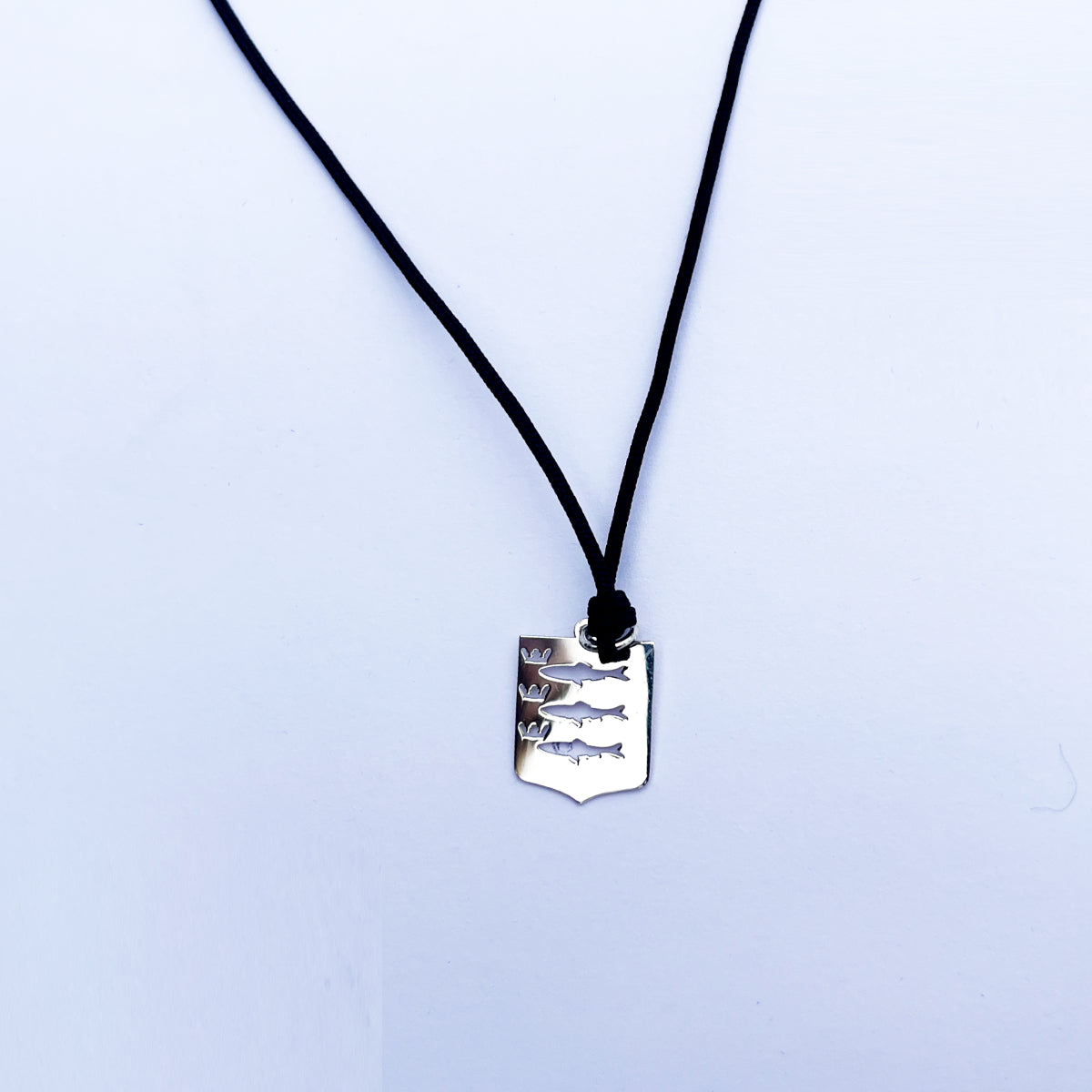 925 Zilveren Hanger Logo Scheveningen - ketting