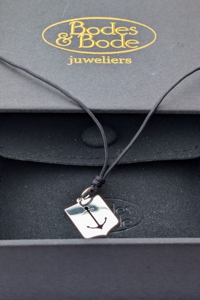Hart 925 Silver Pendant with Anchor - Unisex Necklace