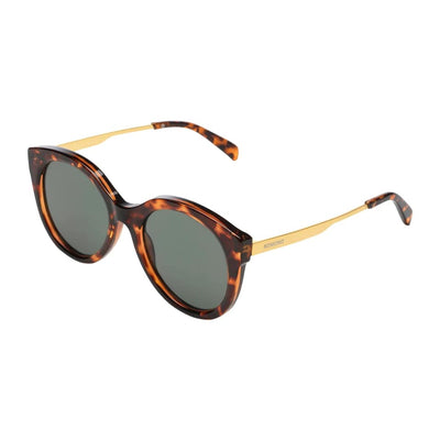 Komono Ellis Metal Havana Gold - zonnebril