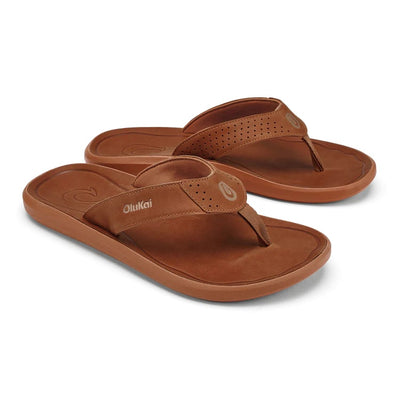Olukai Pili - Men’s Waterproof Leather Sandals