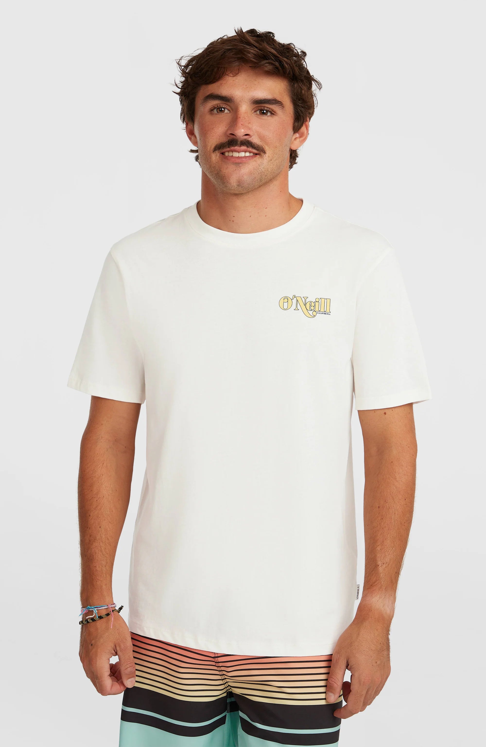 Graphic Logo Short Sleeve T-shirt for Men