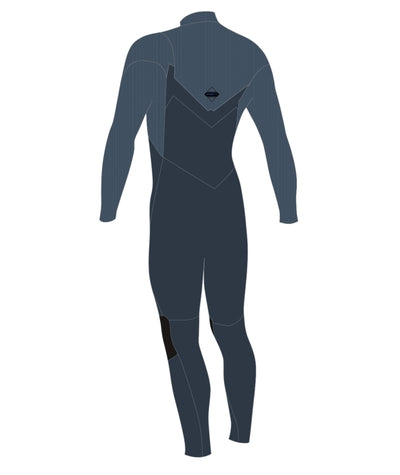 Hyperfreak 4/3+ Chest Zip Full wetsuit Heren