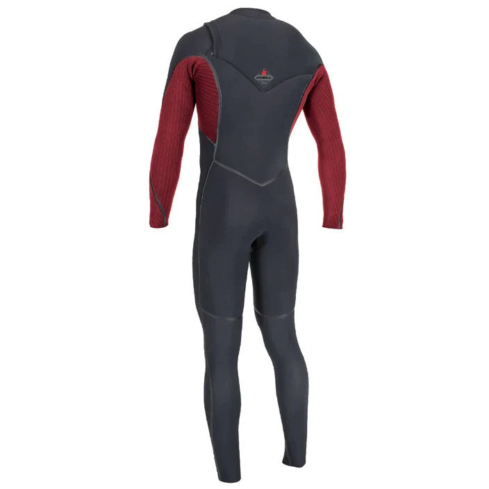 Hyperfreak Fire 4/3+ Chest Zip full wetsuit Heren