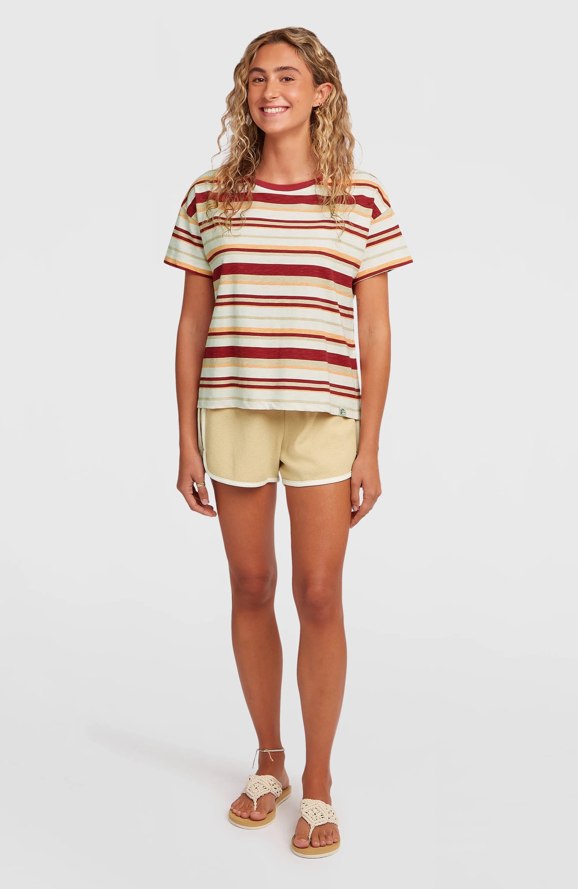 ONeill O'Riginals Boxy Stripe T-shirt for Women