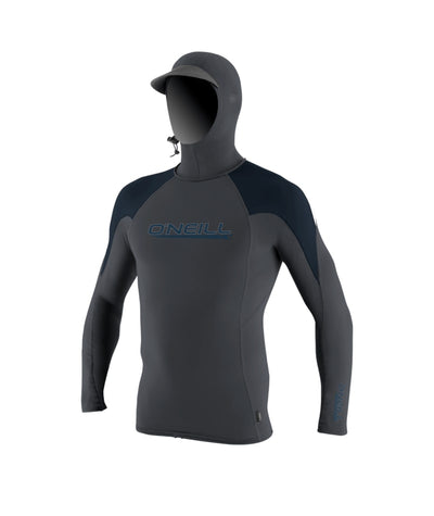 ONeill Premium Skins O'Zone - Mens UPF 50+ Hooded Rashguard