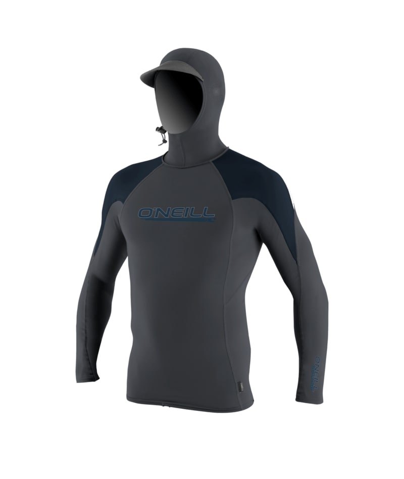 ONeill Premium Skins O'Zone - Mens UPF 50+ Hooded Rashguard