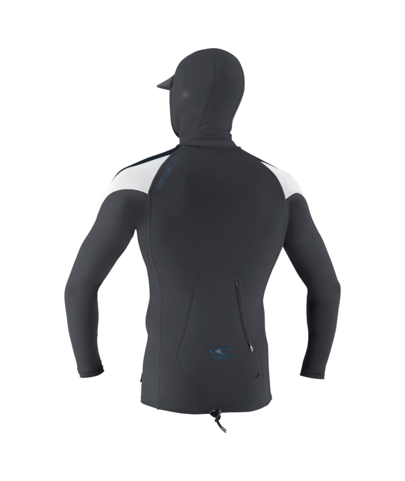 ONeill Premium Skins O'Zone - Mens UPF 50+ Hooded Rashguard
