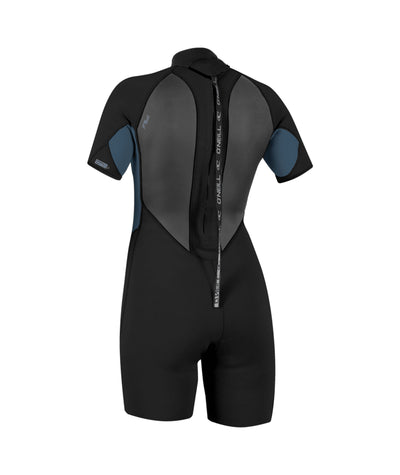 Oneill Reactor-2 2mm Back Zip Short Sleeve Springsuit Fur Damen