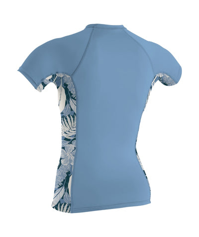 Side Print - Dames UPF 50+ Short Sleeve Rash Guard
