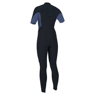 Wms Hyperfreak 2mm Chest Zip S/S - dames fullsuit