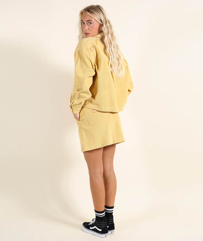 OXBOW Cord Skirt - Corduroy Mini Skirt for Women