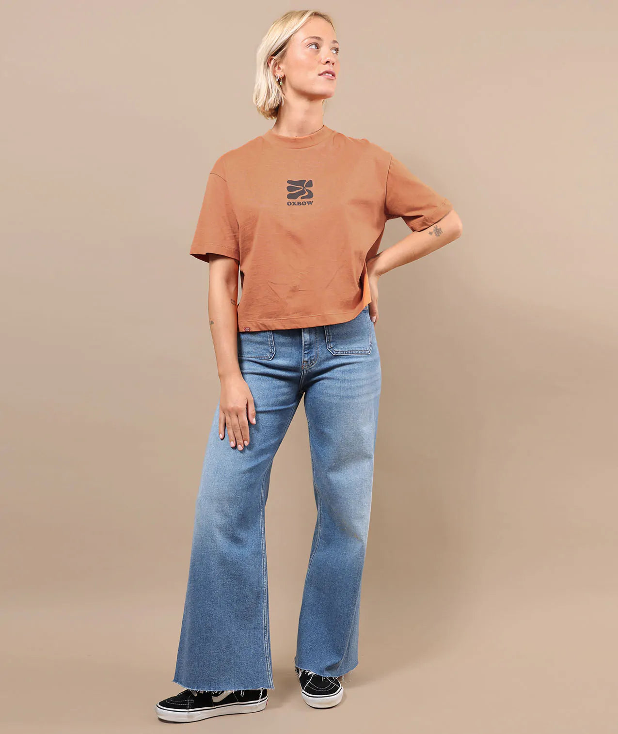 Retro Flo Korte Mouwen T-shirt