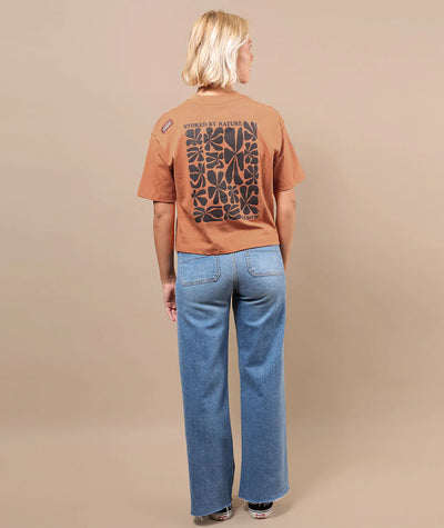 Retro Flo Korte Mouwen T-shirt