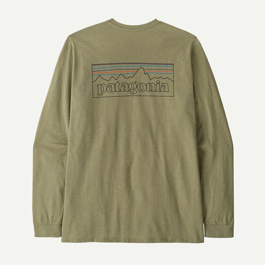 P-6 Logo Responsibili-T-shirt met lange mouwen voor heren