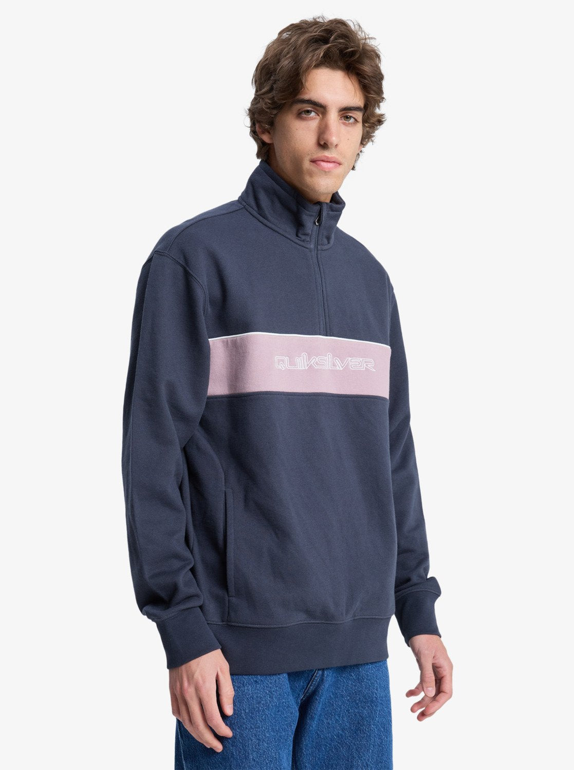 1/4 Zipper - Kwart rits fleece voor heren