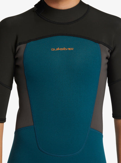 2/2 mm Everyday Sessions - Springsuit met korte mouwen en rits aan de achterkant voor jongens