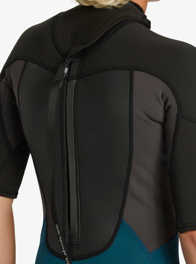 2/2 mm Everyday Sessions - Springsuit met korte mouwen en rits aan de achterkant voor jongens