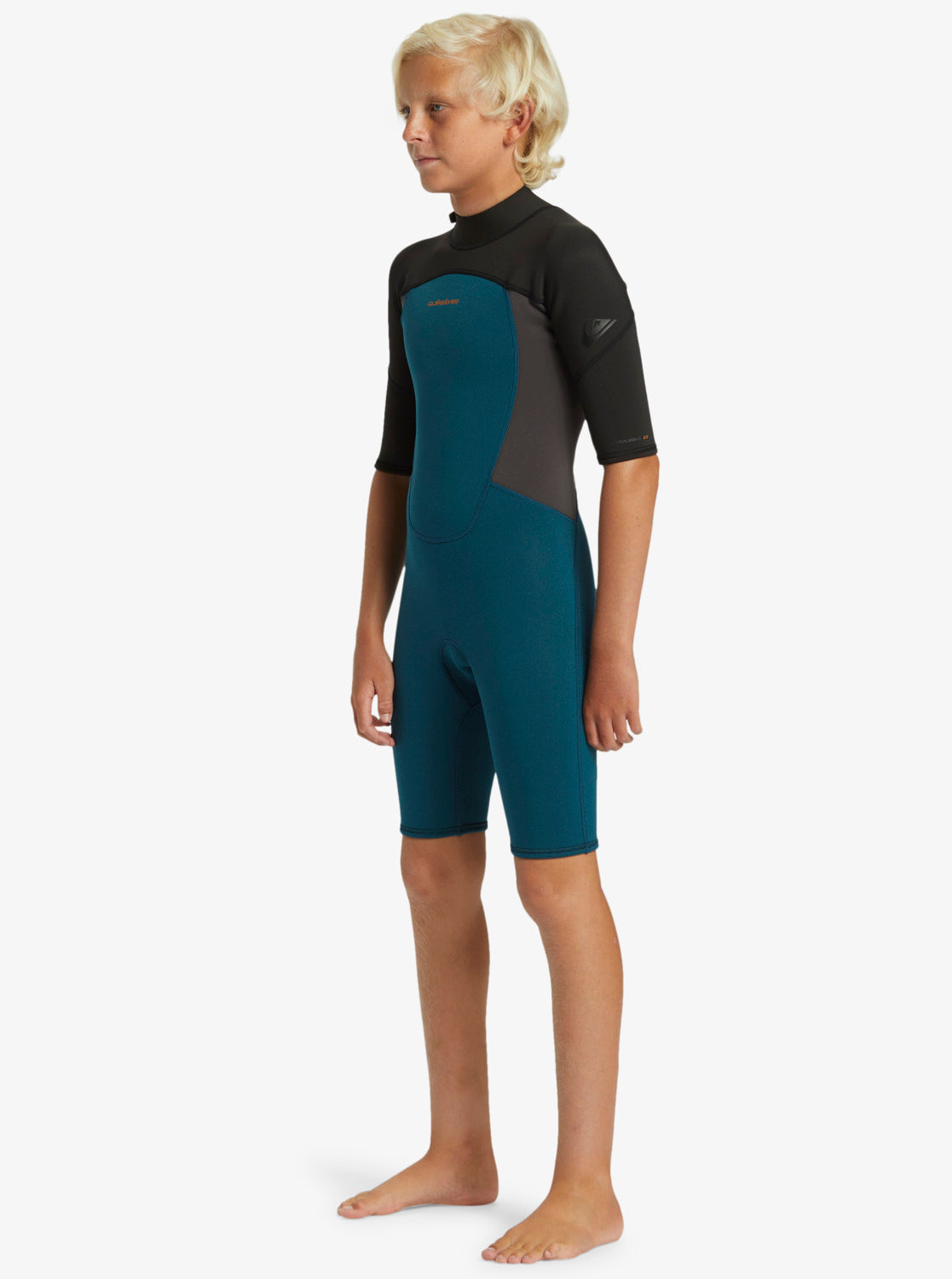 2/2 mm Everyday Sessions - Springsuit met korte mouwen en rits aan de achterkant voor jongens