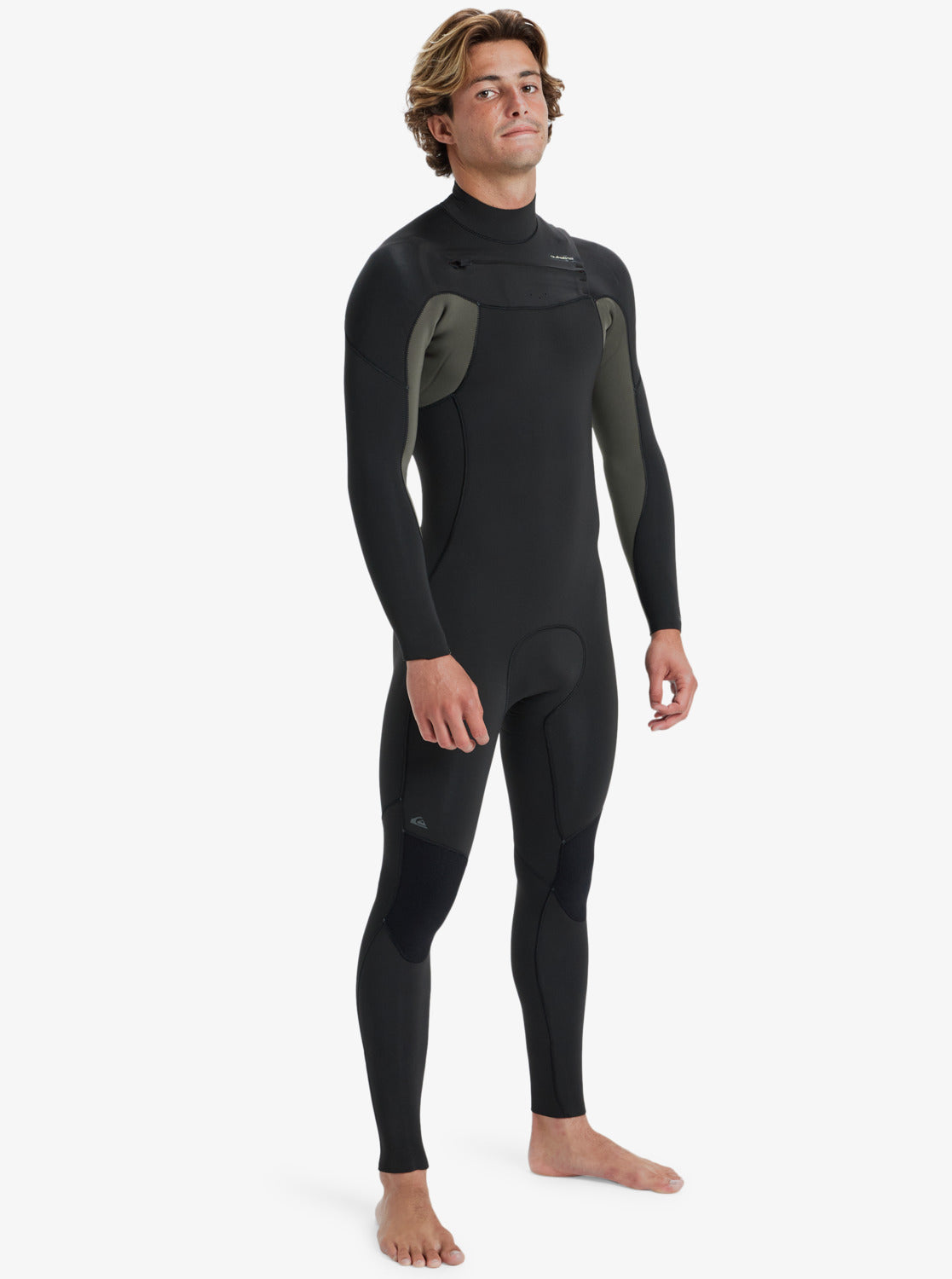 Quiksilver 3/2mm Everyday Sessions - Chest Zip Wetsuit for Men