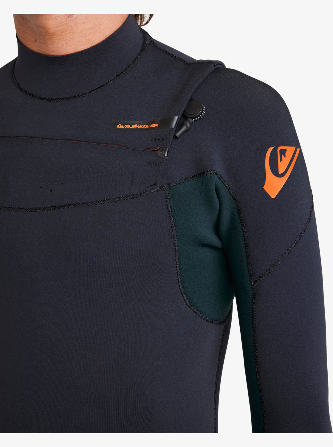 Quiksilver 3/2mm Everyday Sessions - Chest Zip Wetsuit For Men