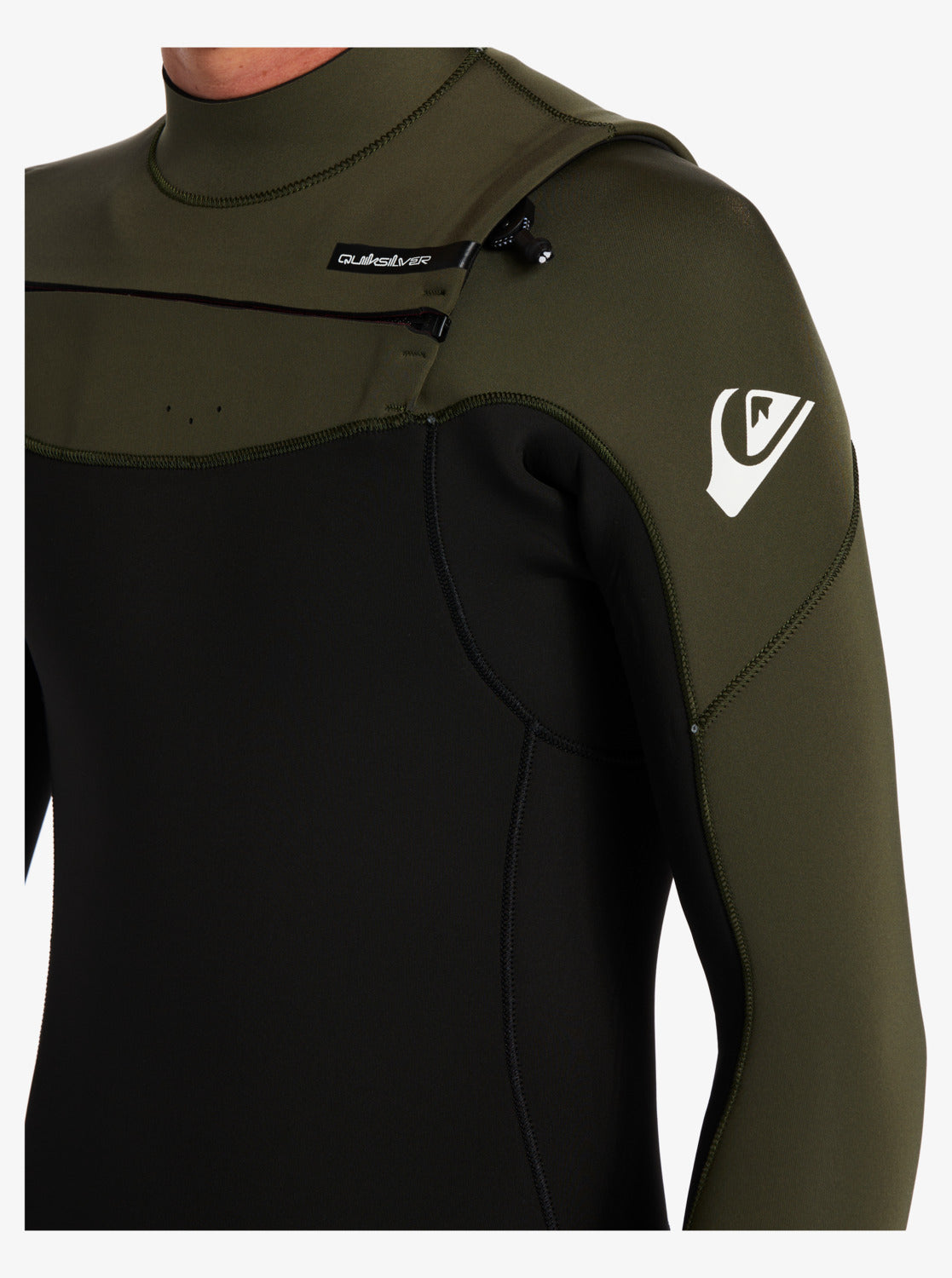 Quiksilver 4/3 mm Everyday Sessions – Neoprenanzug mit Brustreißverschluss für Herren