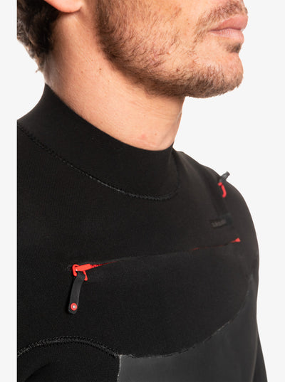 Quiksilver 5/4/3mm Marathon Sessions - Herren Wetsuit mit Chest Zip