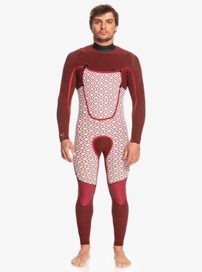 Quiksilver 5/4/3mm Marathon Sessions - Herren Wetsuit mit Chest Zip