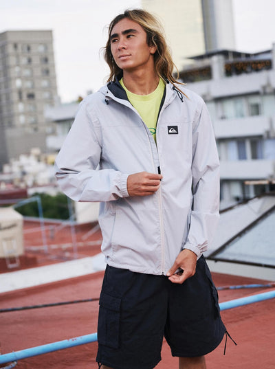 Quiksilver Over Tape - Mens Surf Lifestyle Windbreaker Jacket