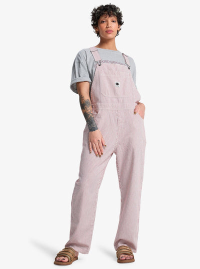 Quiksilver Angua Stripes - Damen Surf Lifestyle Dungaree