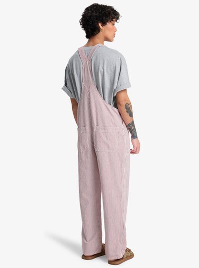 Quiksilver Angua Stripes - Damen Surf Lifestyle Dungaree