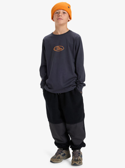 Quiksilver Back To S School Pt - Polar Fleece Joggers for Boys 8-16