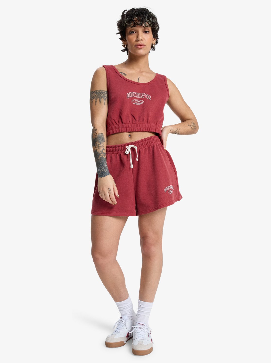 Quiksilver Bolea - Womens Surf Lifestyle Fleece Shorts