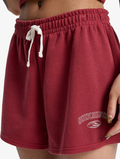 Quiksilver Bolea - Womens Surf Lifestyle Fleece Shorts