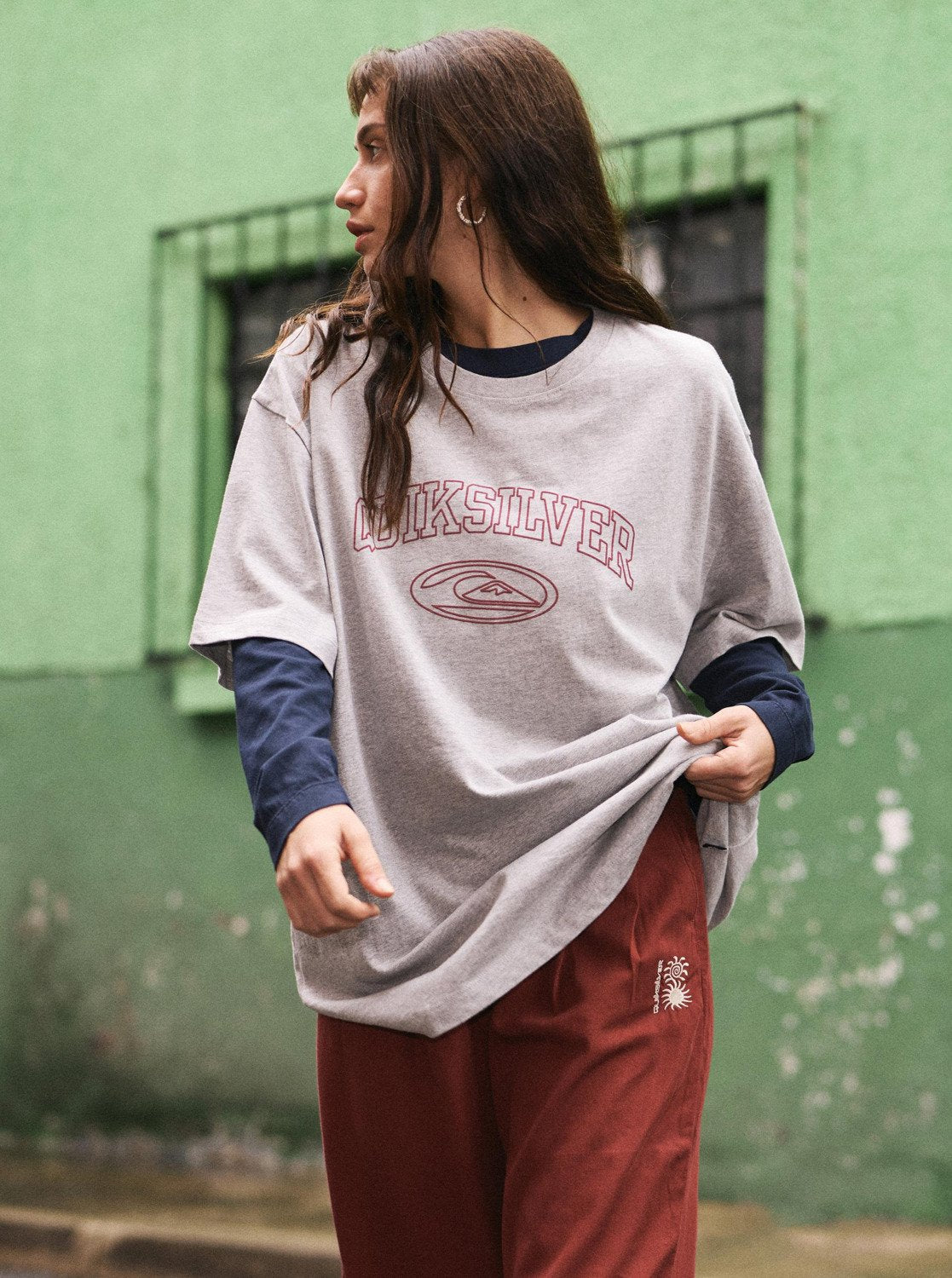 Boyfriend - Dames Surf Lifestyle Korte Mouwen T-shirt