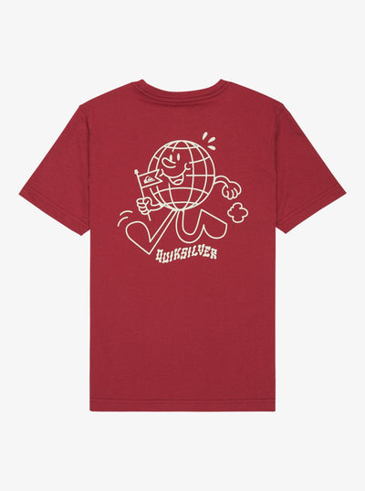 Cosmic Character - Jongens Surf Lifestyle Korte Mouwen T-shirt