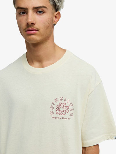 Quiksilver Curve Palm - Herren Surf Lifestyle kurzärmeliges T-shirt