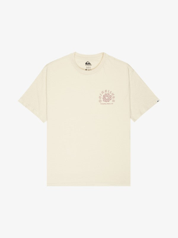 Quiksilver Curve Palm - Herren Surf Lifestyle kurzärmeliges T-shirt
