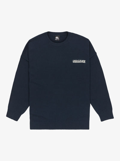 Quiksilver Devils Jacquard Logo - Crew Neck Sweater for Men