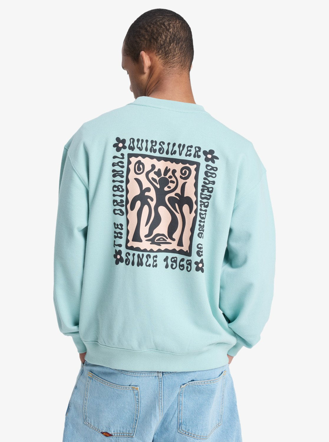 Quiksilver Elevated Crew - Herren Surf Lifestyle Fleece Sweater