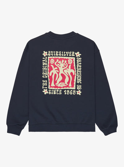 Quiksilver Elevated Crew - Herren Surf Lifestyle Fleece Sweater