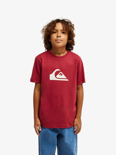 Quiksilver EV Comp Logo - Boys Surf Lifestyle Short Sleeve T-shirt