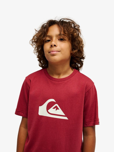 Quiksilver EV Comp Logo - Boys Surf Lifestyle Short Sleeve T-shirt