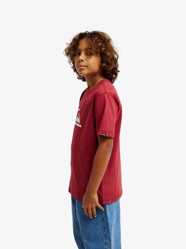 Quiksilver EV Comp Logo - Boys Surf Lifestyle Short Sleeve T-shirt