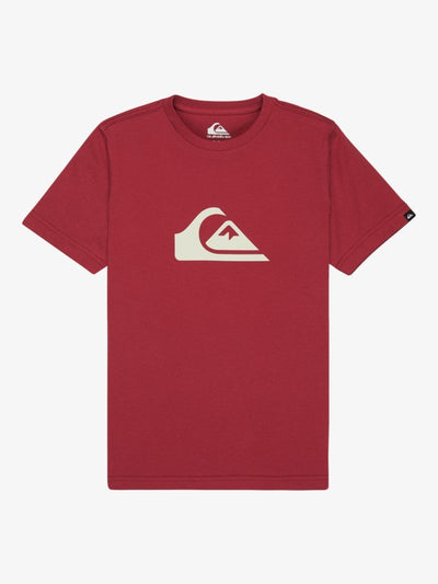Quiksilver EV Comp Logo - Boys Surf Lifestyle Short Sleeve T-shirt