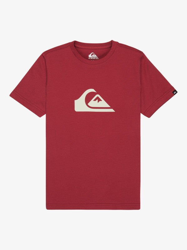 Quiksilver EV Comp Logo - Boys Surf Lifestyle Short Sleeve T-shirt