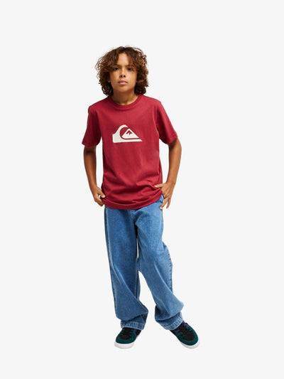Quiksilver EV Comp Logo - Boys Surf Lifestyle Short Sleeve T-shirt