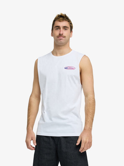 Ev Quikglobe Muscle - Heren Surf Lifestyle Muscle Tee