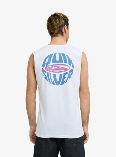 Ev Quikglobe Muscle - Heren Surf Lifestyle Muscle Tee