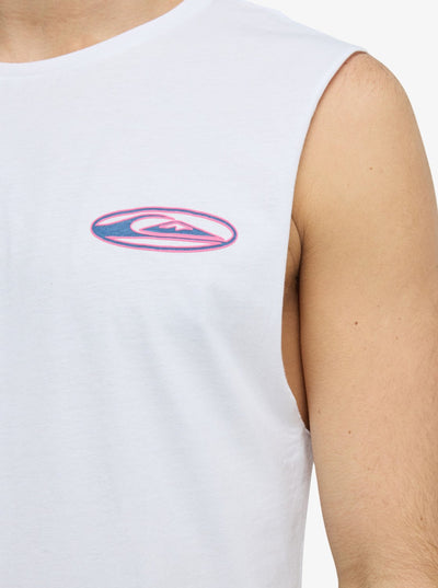 Ev Quikglobe Muscle - Heren Surf Lifestyle Muscle Tee